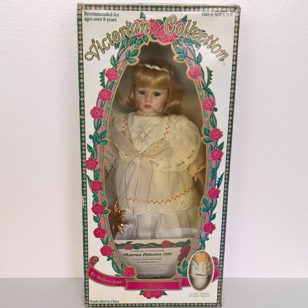 Victorian Collection Porcelain Doll Limited Edition By Melissa Jane